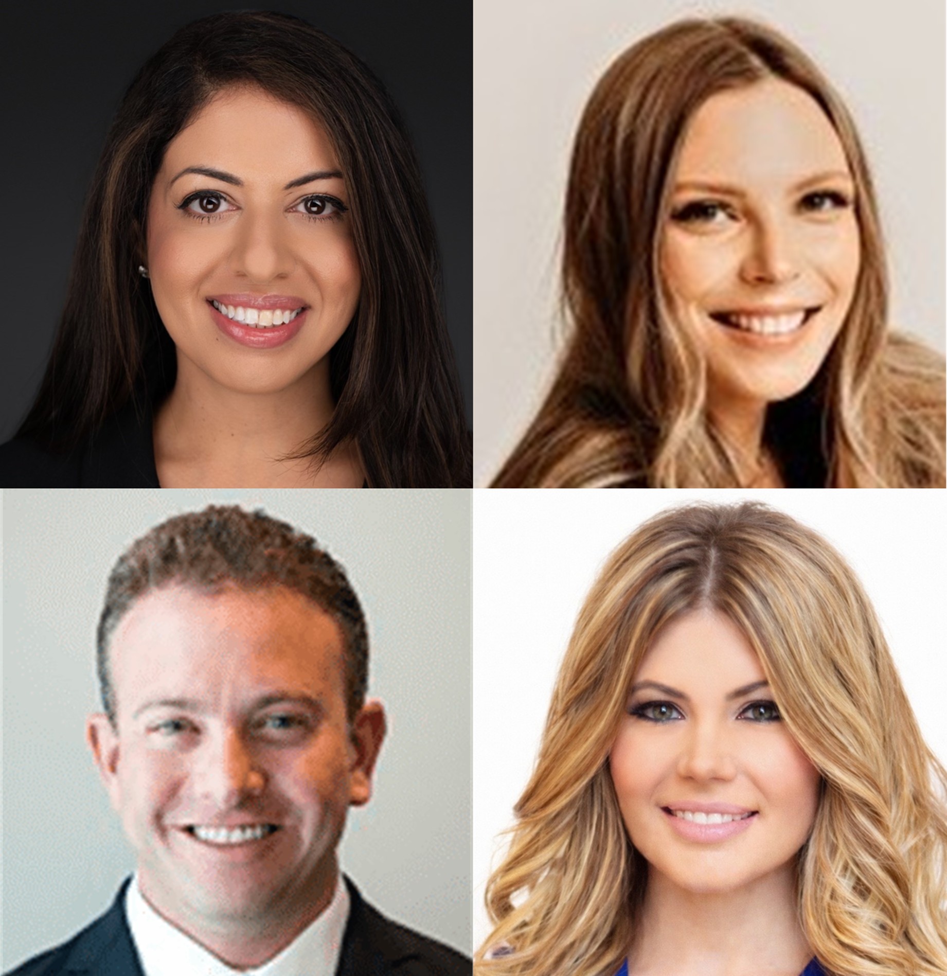 Reena Garg, MD, Ashlyn Hinkle, Eric Gershenbaum, MD, Kimberly Ettenhuber headshot image