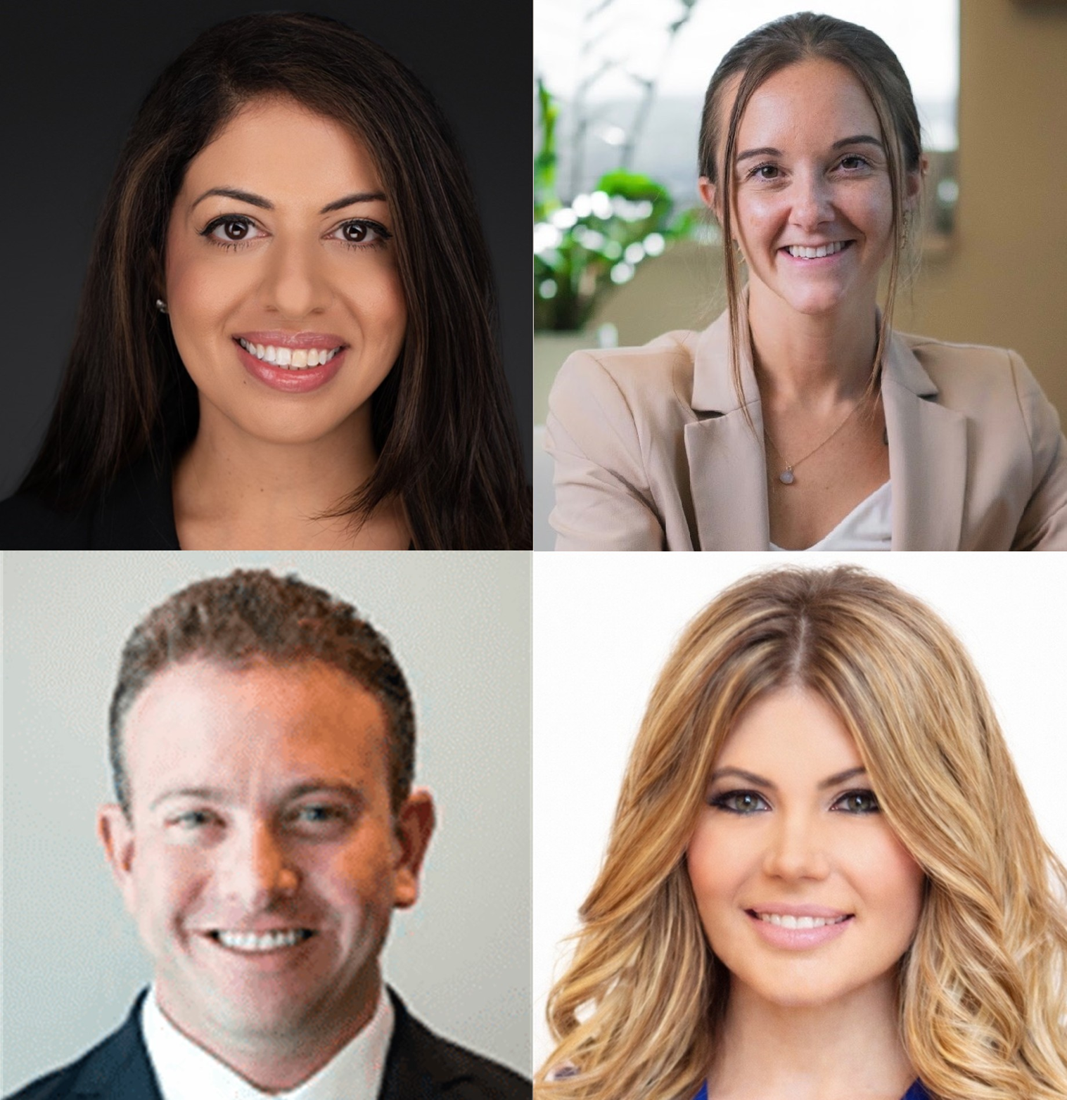 Reena Garg, MD, Ashton Poe, Eric Gershenbaum, MD, Kimberly Ettenhuber headshot image